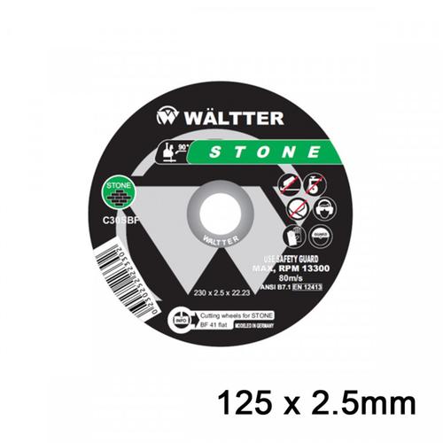 Δίσκος Κοπής Δομικών Υλικών 125 x 2.5mm x 22.2mm WÄLTTER 1252522